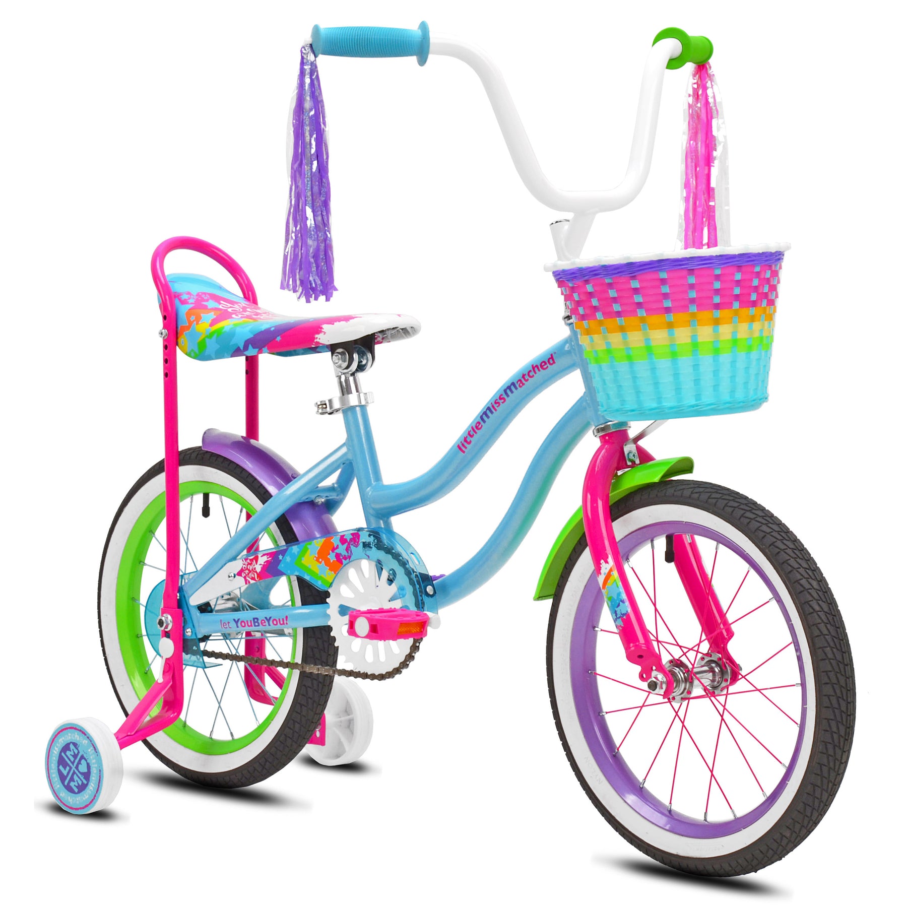 16" LittleMissMatched® High Rise | Cruiser Bike for Kids Ages 4-6